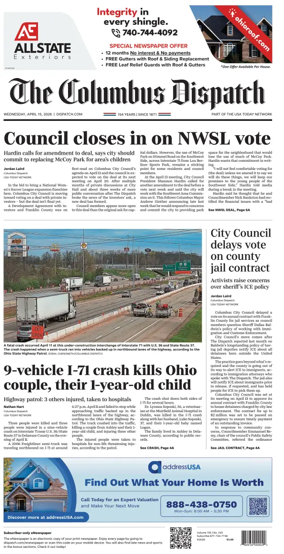 Cover of The Columbus Dispatch