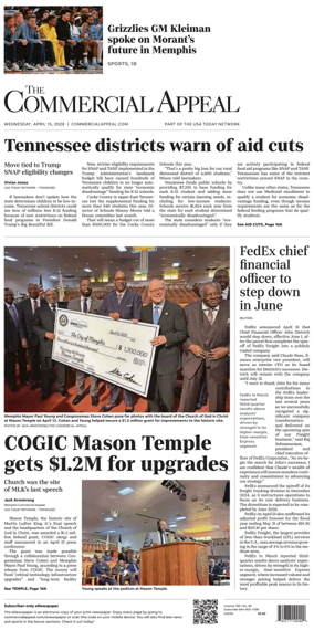 Cover of The Commercial Appeal