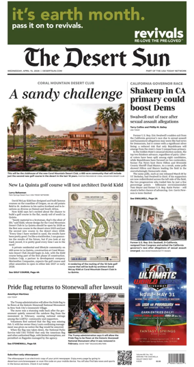 Cover of The Desert Sun