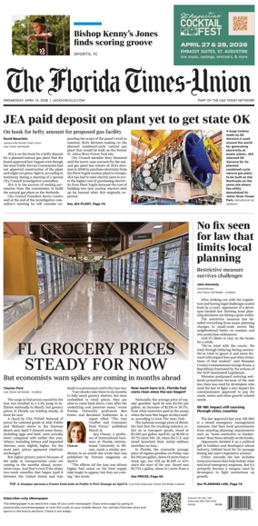 Cover of The Florida Times-Union