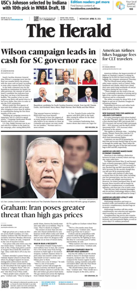 Cover of The Herald (Rock Hill)