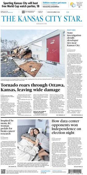 Cover of The Kansas City Star