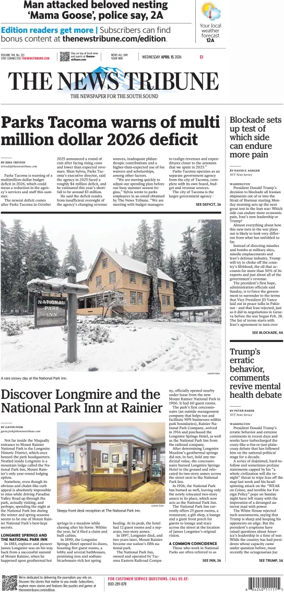 Cover of The News Tribune