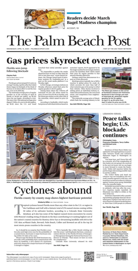 Cover of The Palm Beach Post
