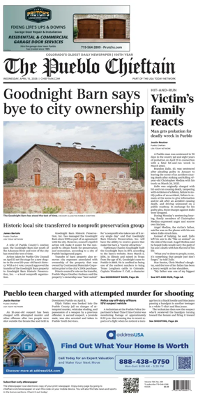 Cover of The Pueblo Chieftain