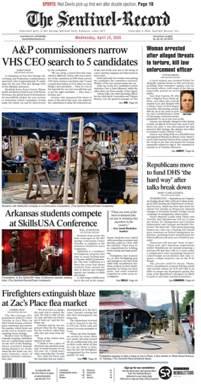 Cover of The Sentinel-Record