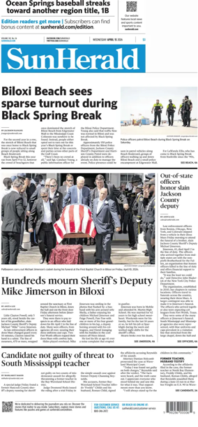 Cover of The Sun Herald