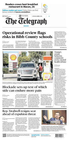 Cover of The Telegraph (Macon)