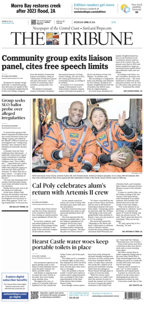 Cover of The Tribune (SLO)