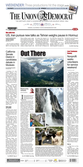 Cover of The Union Democrat