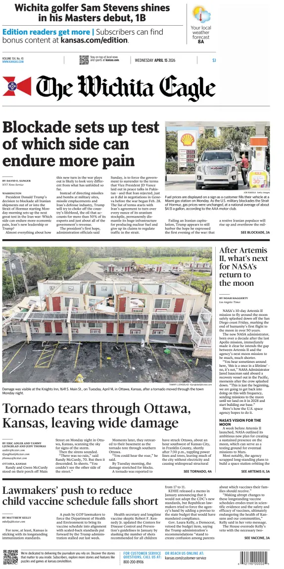 Cover of The Wichita Eagle