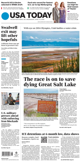 Cover of USA TODAY US Edition