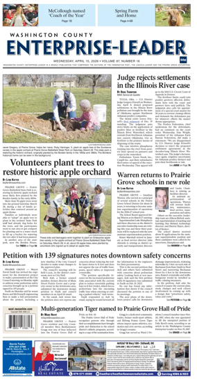 Cover of Washington County Enterprise-Leader