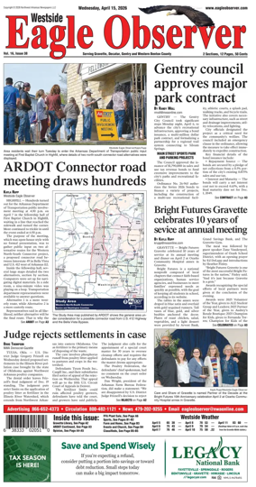 Cover of Westside Eagle-Observer