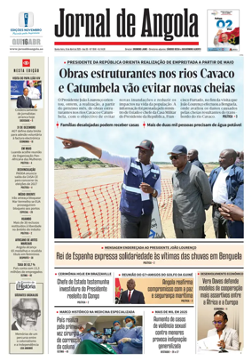 Cover of Jornal de Angola