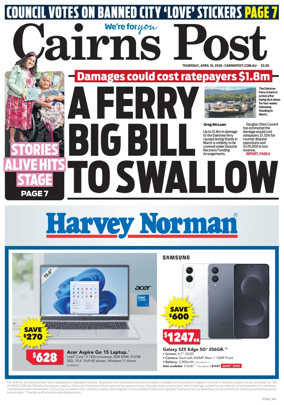 Cover of The Cairns Post