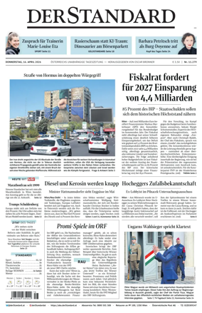 Cover of Der Standard