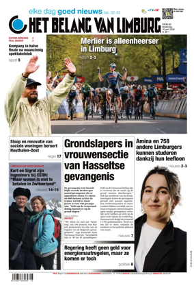 Cover of Het Belang van Limburg