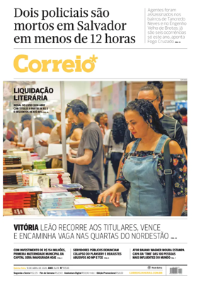 Cover of Correio da Bahia