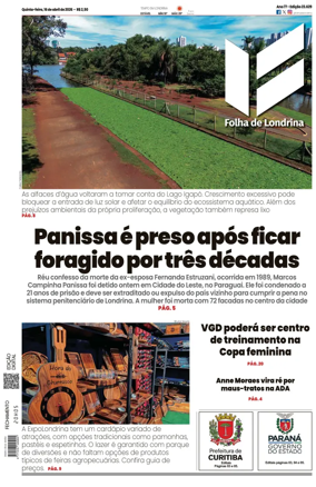 Cover of Folha de Londrina