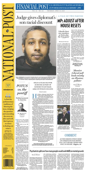 Cover of National Post - (Latest Edition)