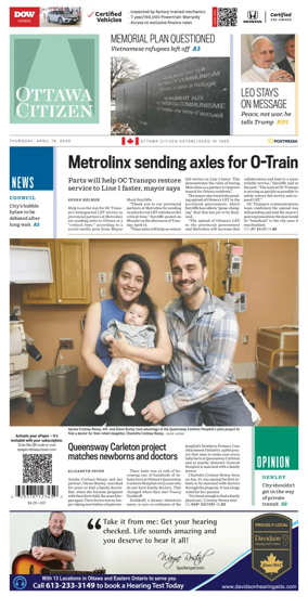 Cover of Ottawa Citizen