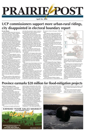 Cover of Prairie Post (East Edition)