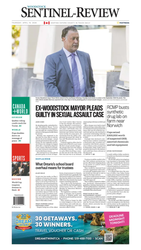 Cover of Sentinel-Review (Woodstock)