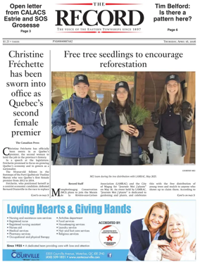 Cover of Sherbrooke Record