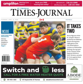Cover of St. Thomas Times-Journal