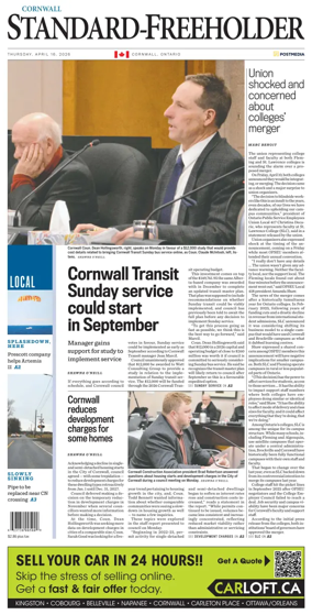 Cover of Standard-Freeholder (Cornwall)