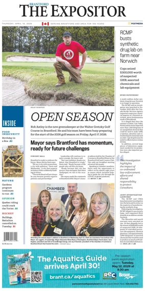 Cover of The Expositor (Brantford)
