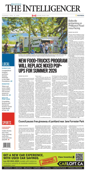Cover of The Intelligencer (Belleville)