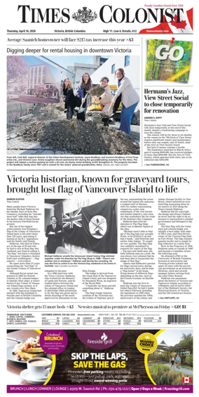 Cover of Times Colonist