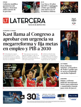 Cover of La Tercera
