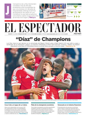 Cover of El Espectador