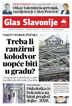 Cover of Glas Slavonije