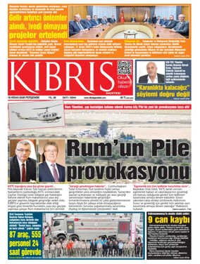 Cover of Kibris Gazetesi