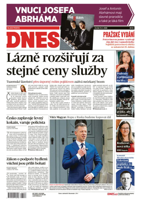 Cover of Dnes Prague Edition