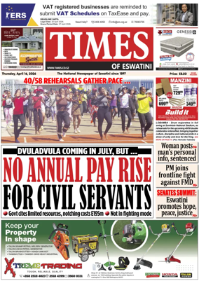 Cover of Times of Eswatini