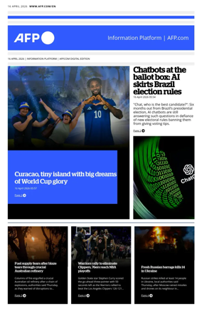 Cover of AFP English
