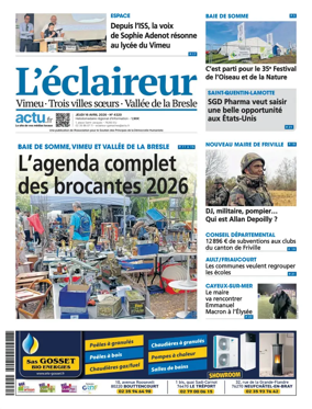 Cover of L'Eclaireur (Vimeu Trois villes soeurs Vallee de la Bresle)