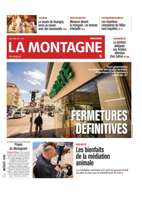 Cover of La Montagne (Montlucon)