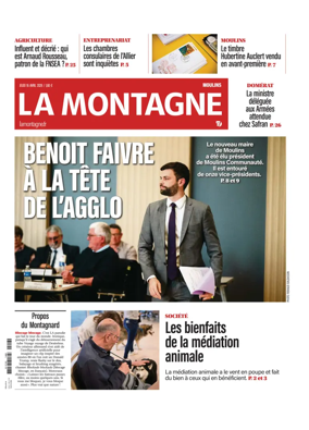 Cover of La Montagne (Moulins)