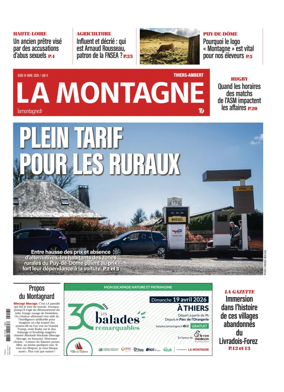 Cover of La Montagne (Thiers-Ambert)