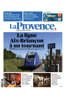 Cover of La Provence Alpes-de-Haute-Provence