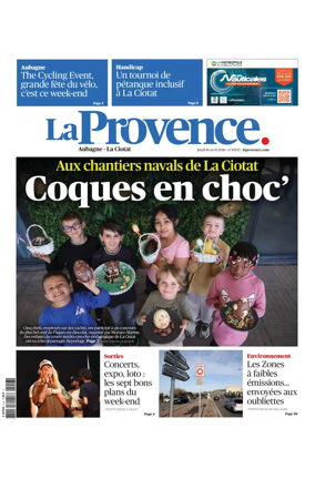 Cover of La Provence Aubagne-La Ciotat