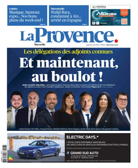 Cover of La Provence Marseille