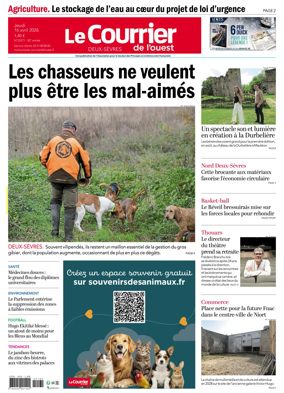 Cover of Le Courrier de l’Ouest (Deux-Sevres)