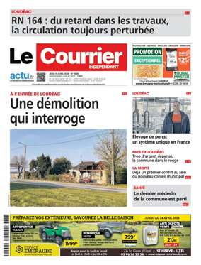 Cover of Le Courrier Independant